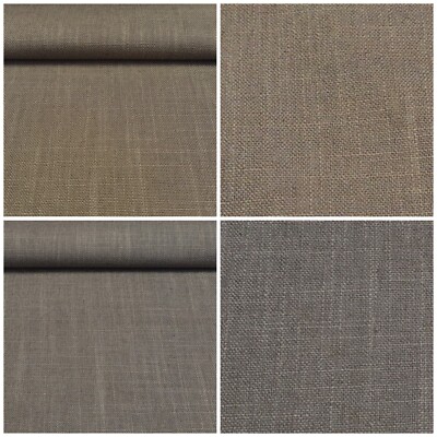 Möbelstoff Leinen Optik Dekostoff Bezugsstoff Bekleidungsstoff Deko Just Linen