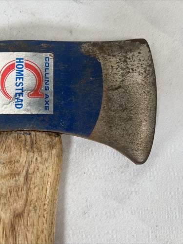 Vintage Collins Homestead Double Bit Cruiser Axe 3 Lb 5.3 oz With Orig Handle - Picture 10 of 11