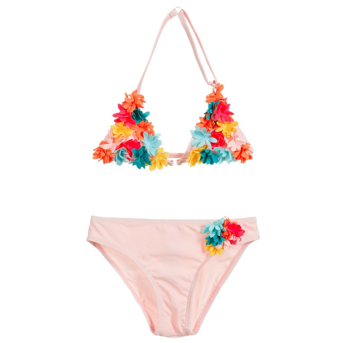 NWT Billieblush Pink Floral Bikini Flowers Swimsuit Toddler NWT Billieblush Pink Floral Bikini Flowers Swimsuit Toddler