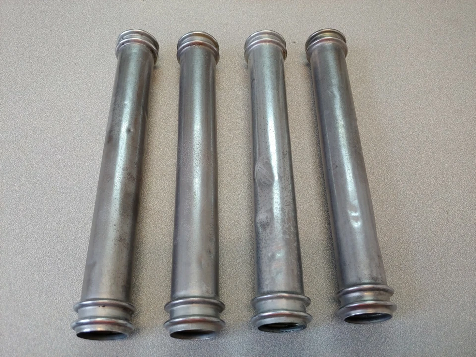 JUEGO DE 4 TUBOS DE RETORNO DE ACEITE USADOS ORIGINALES ORIGINALES ORIGINALES PORSCHE 911 930 964 993 914-6 Foto 2 de 4