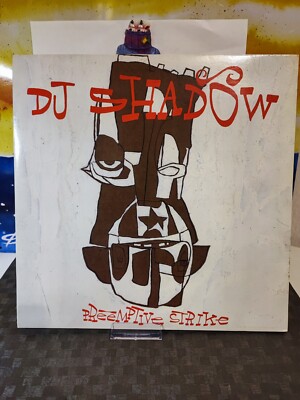 DJ Shadow ''Preemptive Strike'' 2LP  U.S./Kanada 1998 Hiphop Vinyl Rarität EX