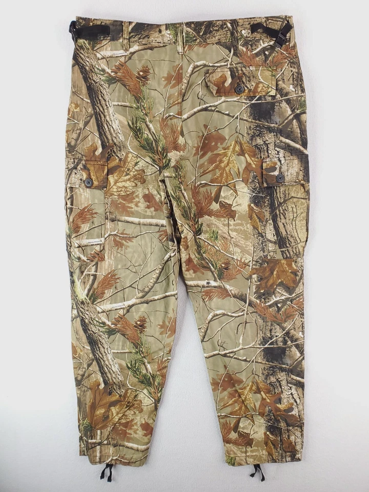 Redhead Pants Mens Large Camo Cargo Utility Real Tree Hunting Relaxed Tapered - Image 4 of 4