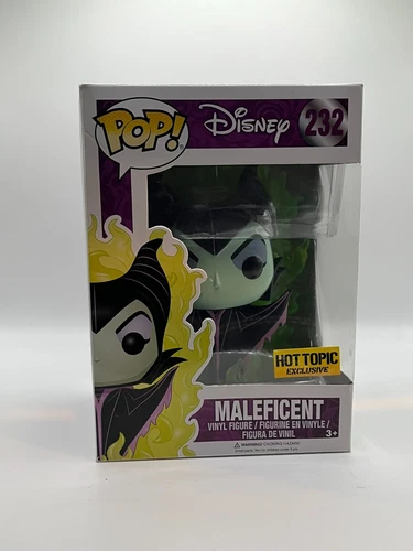 Funko Pop! Disney Maleficent Figure #232 Hot Topic Exclusive Vinyl Figure