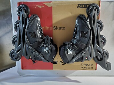 Roces Icon Black Dark Charcoal EU 39 (23.6 cm)