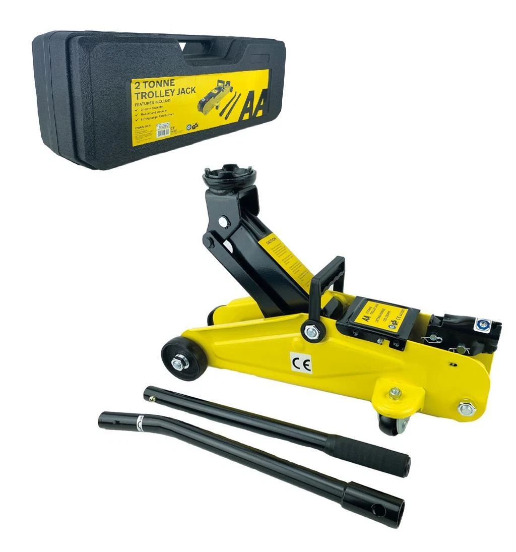 AA TROLLEY JACK 2 TONNE TON HYDRAULIC FLOOR CAR VAN IN STORAGE 