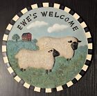 Ewe’s Welcome Stepping Stone Faith Rollins Collection Ceramic Wall Art
