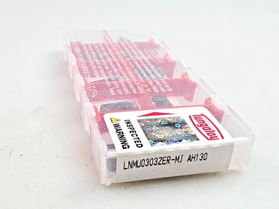 Tungaloy LNMU 0303ZER-MJ AH130 Carbide Milling Inserts (Box of 10)