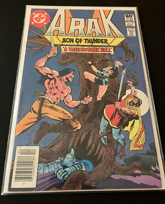 Arak Son of Thunder #4 A Tree From Some Dark Hell - 1981 DC - Bagged & Boarded