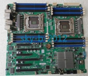 1 PCS Ultra Micro X9DAI Dual Channel Server Motherboard in good condition