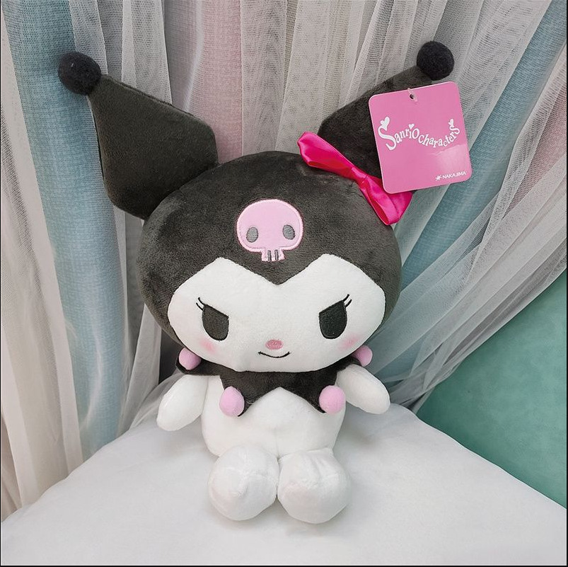 UK Sanrio Kuromi Stuffed Animal Plush Toy Soft Toy Kid Doll Birthday Christmas 