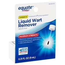 Equate Maximum Strength Liquid Wart Remover Safe and Effective 0.31 fl oz