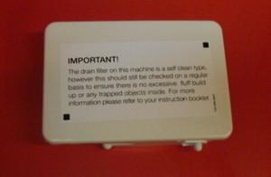 Waschmaschine ZANUSSI ZWF1437W ABLAUFPUMPE KLAPPE