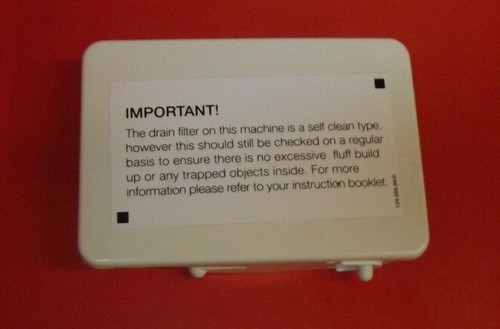 Waschmaschine ZANUSSI ZWF1437W ABLAUFPUMPE KLAPPE