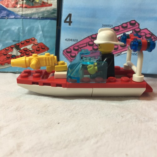 LEGO City 4992 bote de bomberos - 100% completo con mini figura e instrucciones - Imagen 4 de 8