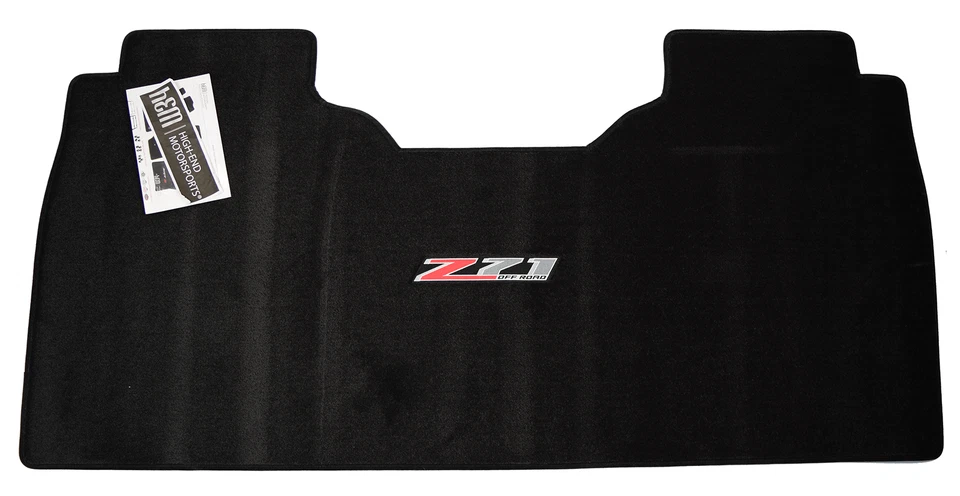 Chevrolet Silverado 1500 Z71 2019+ doble cabina alfombrillas 3 piezas premium 32 oz en stock Foto 3 de 4