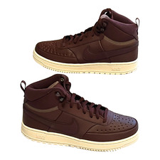 Nike Court Vision Mid-Top Burgundy Crush Winter Men's Shoes Size 10 DR7882-600