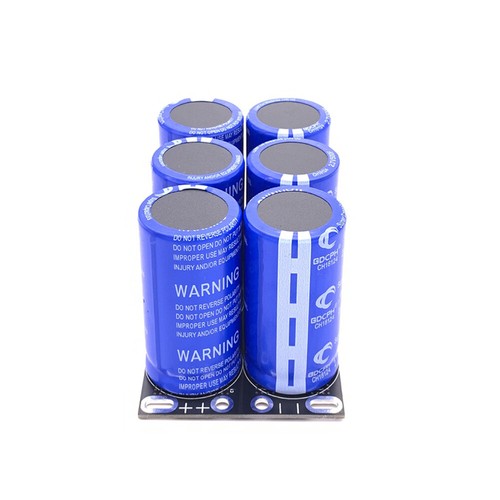 2.7V 500F Double Row Farad Capacitor Super Capacitor 16V 83F Protective Board - Picture 3 of 7