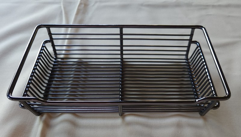 Sidelines by Rev-a-Shelf Gunmetal Caddy Tray Soap Lotion Desk Stationery Vanity