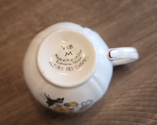 Vintage Villeroy & Boch Metlach Made in France-Saar Economic Union Cup 