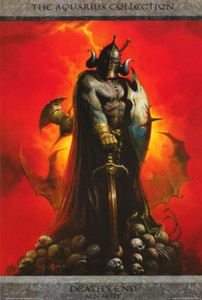 POSTER-FANTASY-DEATH-039-S-END-by-KEN-KELLY-1992-FREE-SHIPPING-24-044-RC44-O