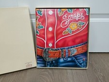 Rare Vintage NEW Hallmark Scrapbook Album WESTERN SCRAPS RA 650-6