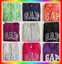 GAP LOGO Hoodie Front Full zip closure Sweatshirts for Women U Pick XS S M L XL