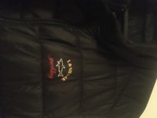 Body Warmer In Black Small Repairable Hole