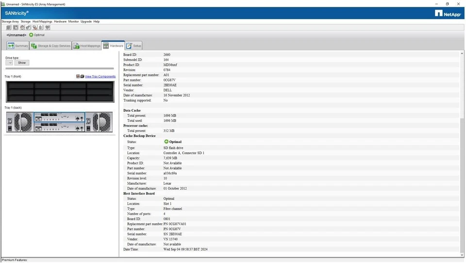 Dell PowerVault MD3600f Storage Array 12x 3.5" Bays 2x FC 8Gb Controller 2x PSU - Image 4 of 4