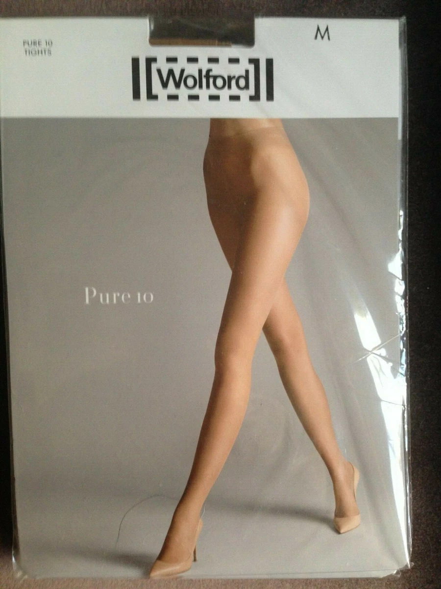 Wolford Pure 10 Pantyhose/Tights - Caramel - S/M