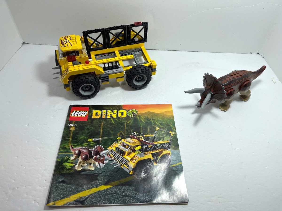 LEGO Jurassic Dino: Triceratops Trapper Partial 5885 See