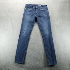 AG Adriano Goldschmied Jeans Mens 29x32 Blue Dylan Slim Skinny Stretch Denim
