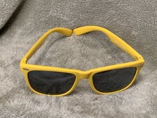 Vintage ABC Yellow Nylon Sunglasses Frames Taiwan