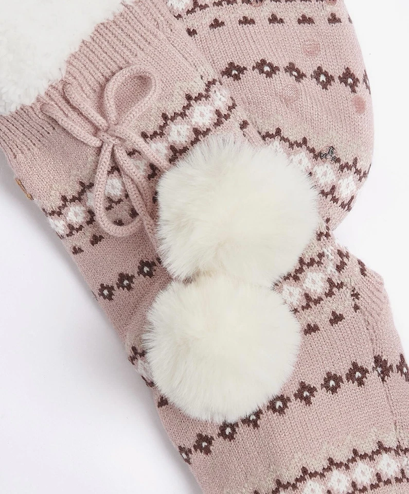 Носки для отдыха Barbour Fairisle шоколадная смесь один размер - Изображение 2 из 4