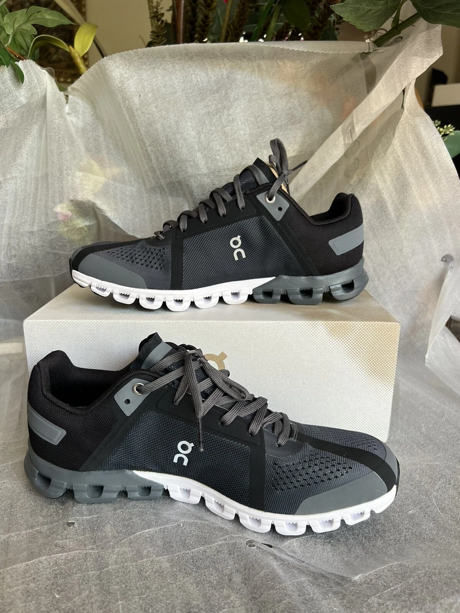 On Cloudflow Men's Road Running Shoes Black/ Asphalt /US9/EUR42,5/ $140 |  eBay