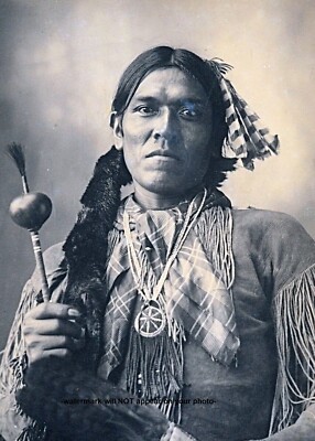 Chief Yellow Magpie PHOTO Arapaho Indians Native American Chief 1898