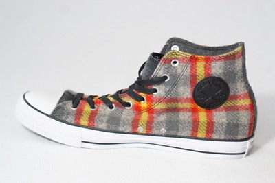 plaid converse all stars