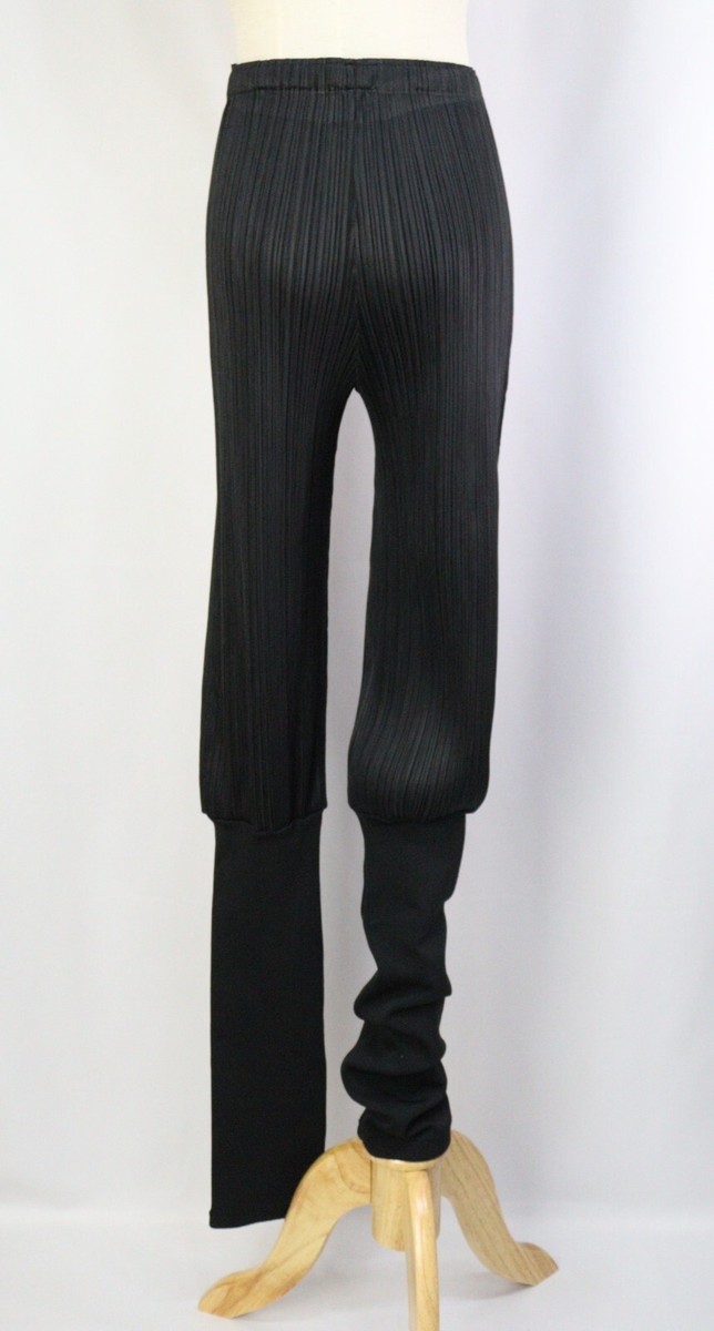 PLEATS PLEASE ISSEY MIYAKE｜SLACKS (PP46 JF125-23) PLEATS PLEASE Black Pants ISSEY MIYAKE 292 8946 | eBay