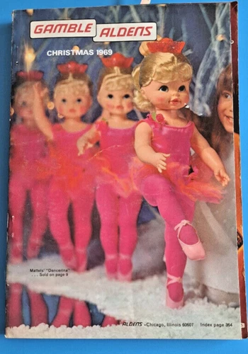 For Whiteelephanttoyz:   1969 - 1975 -1982  GAMBLE ALDENS CHRISTMAS CATALOGS