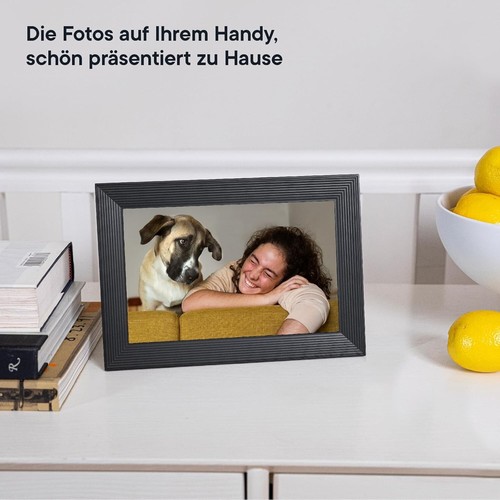 Versatile 10.1" Digital Picture Frame - Share Memories Wirelessly & Effortlessly - Picture 7 of 12