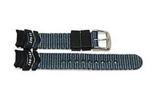 FREESTYLE 14MM BLUE NYLON RUBBER WATERPROOF WATCH BAND STRAP FITS MANY BRANDS