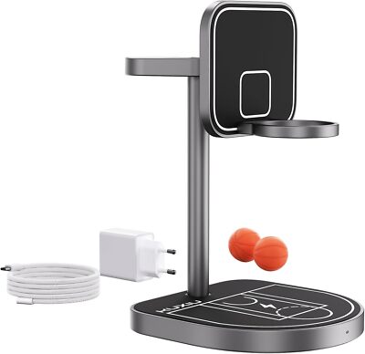 KUXIU Magnetische Ladestation 3-in-1Induktive Kabellose Ladestation für iPhone16