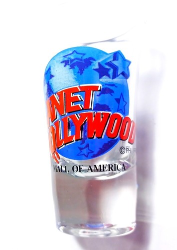 Planet Hollywood Shot Glass Mall of America Souvenir 2 Ounce, 3 ½” Tall - 第 4/4 張圖片