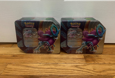 BRAND NEW-Pokémon TCG: Paradox Clash Tin (Walking Wake ex)-SET OF 2