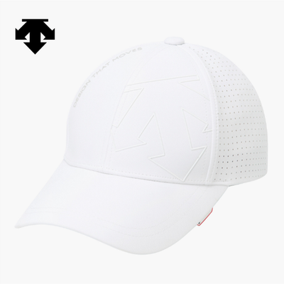 NEW DESCENTE GOLF Men's Airhole Baseball Cap Bright White | eBay