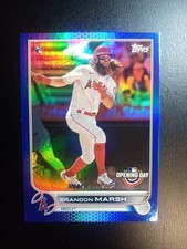 2022 Topps Opening Day - Brandon Marsh #132 Opening Day Blue Foil (RC)