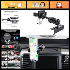 Metal Phone Mount for RAM Trucks 2013-2019, Dash Holder for Smartphones, Adjusta