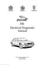 JAGUAR XJ6 ELEKTRISCHE DIAGNOSE MANUAL NACHGEDRUCKT KAMM GEBUNDEN 1984 EDITION