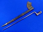 Antique US Civil War Socket Bayonet w/ Scabbard