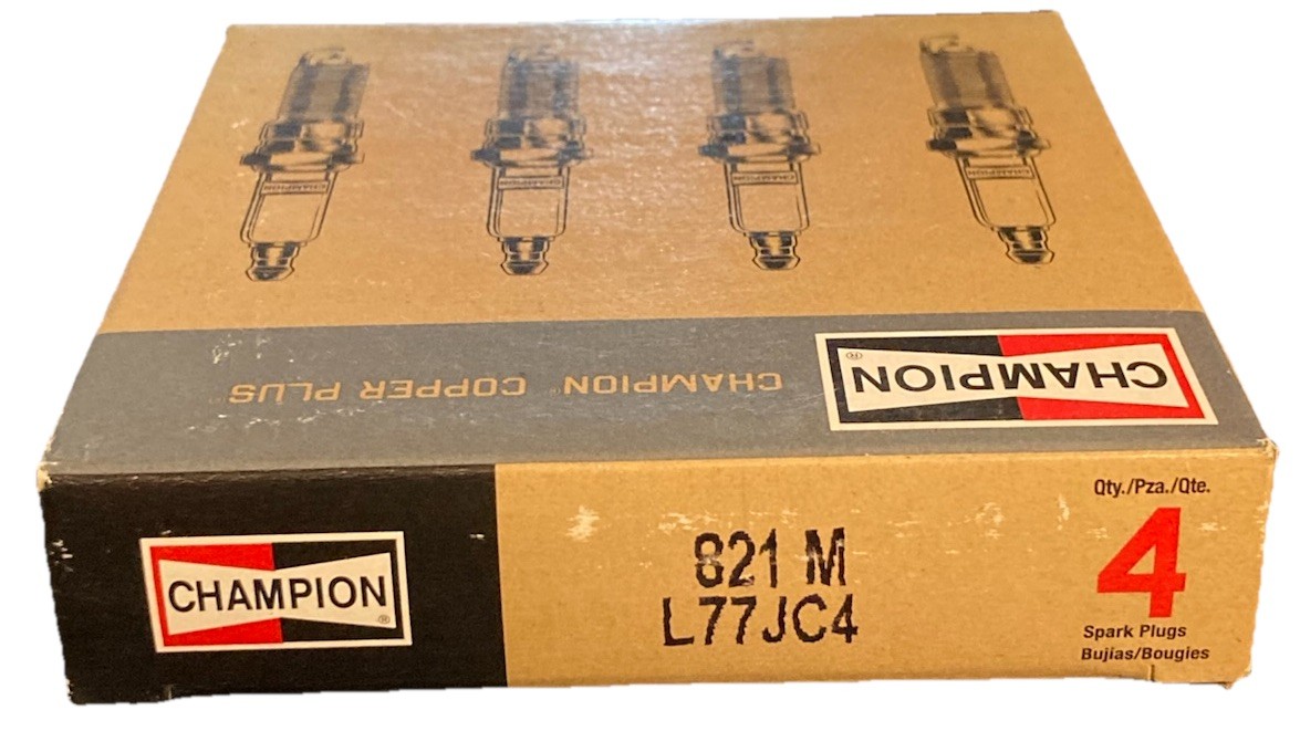 Champion Marine L77JC4 Spark Plug Pack of 4