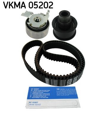 Zahnriemensatz SKF Vkma 05202 FÜR Opel Steuerriemensatz Zahnriemen KIT-image